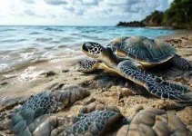 desova de tartarugas marinhas
