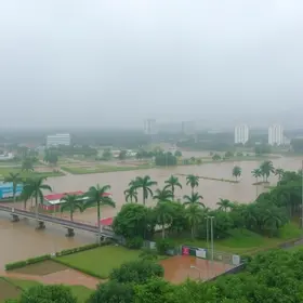 alerta de chuvas intensas em Parnaíba