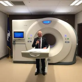 máquina de ressonância magnética