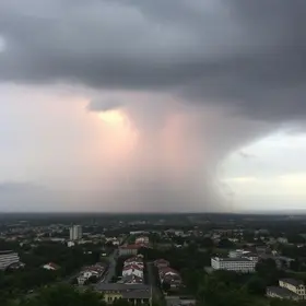 alerta amarelo de tempestade