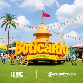 Boticário patrocina festas juninas