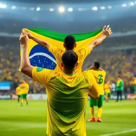 Parnaíba se veste de verde e amarelo para empurrar a Seleção