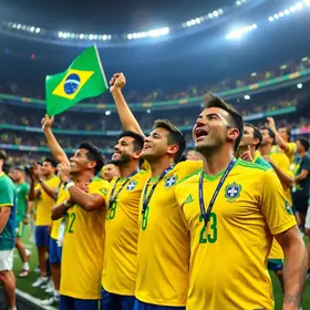 Brasil avança para as oitavas