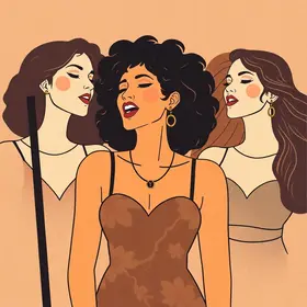 vozes femininas