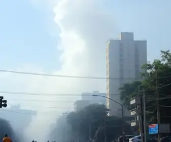 fumaça em Parnaíba